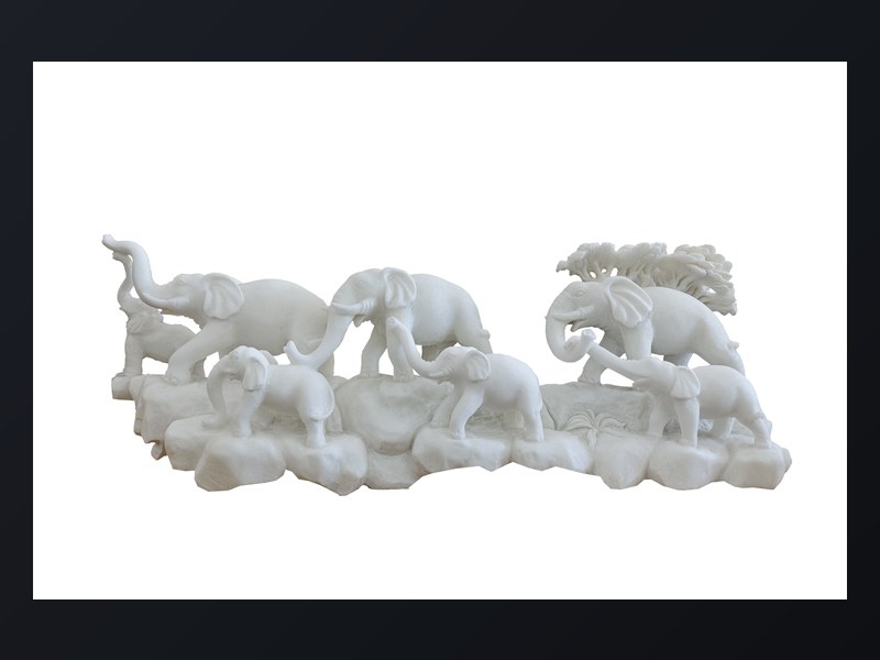 Unikatni marmorni izdelek LAPIDOR - elephant