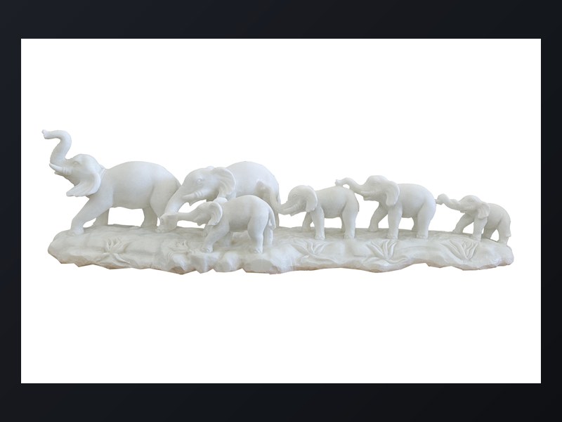 Unikatni marmorni izdelek LAPIDOR - elephant