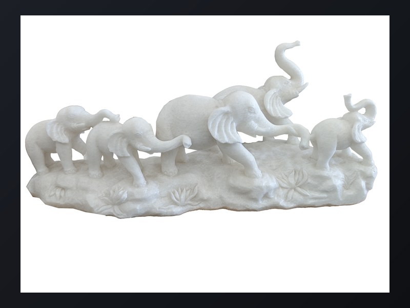 Unikatni marmorni izdelek LAPIDOR - elephant