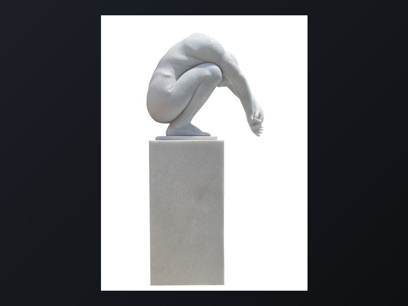 Unikatni marmorni izdelek LAPIDOR - nude man